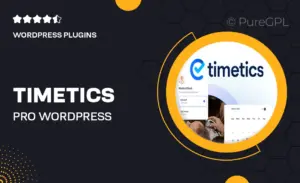 Timetics Pro – WordPress Appointment Booking Plugin