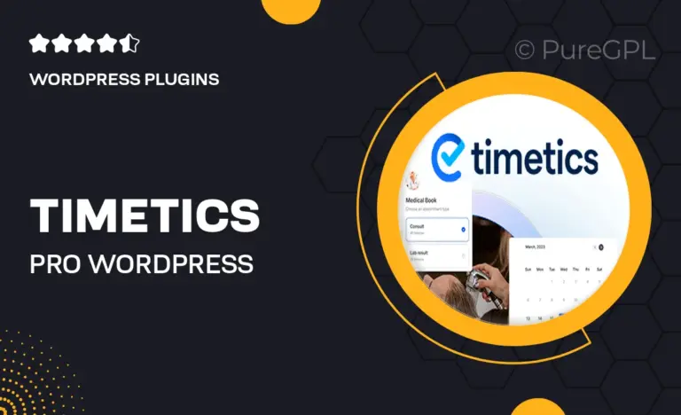 timetics pro wordpress appointment booking plugin