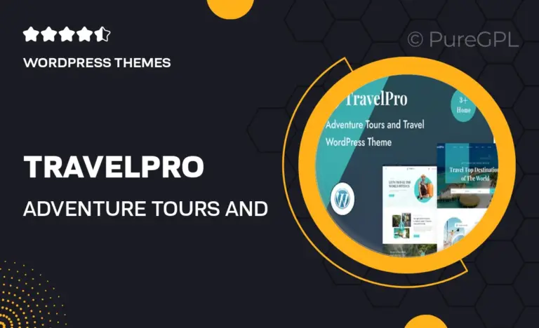travelpro adventure tours and travel agency wordpress theme
