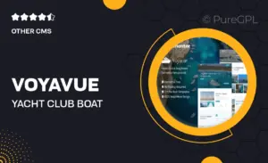 Voyavue – Yacht Club & Boat Rental Elementor Template Kit