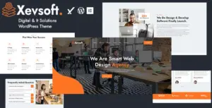 Xevsoft – Digital & It Solutions WordPress Theme