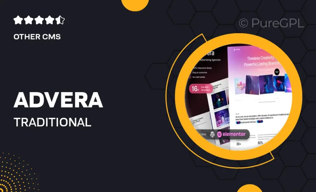 Advera – Traditional Advertising Agencies Business Promotion Elementor Template Kit 41 Advera – Traditional Advertising Agencies Business Promotion Elementor Template Kit