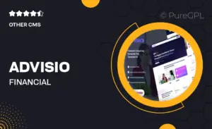 Advisio – Financial Consulting Elementor Pro Template Kit