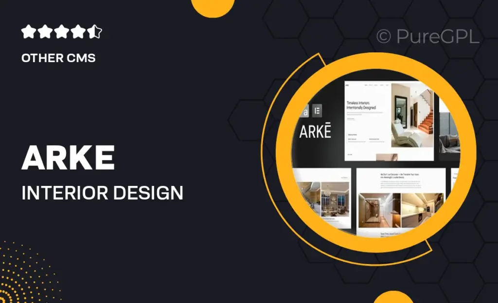 Arke – Interior Design Studio Elementor Template Kit 50 Arke – Interior Design Studio Elementor Template Kit