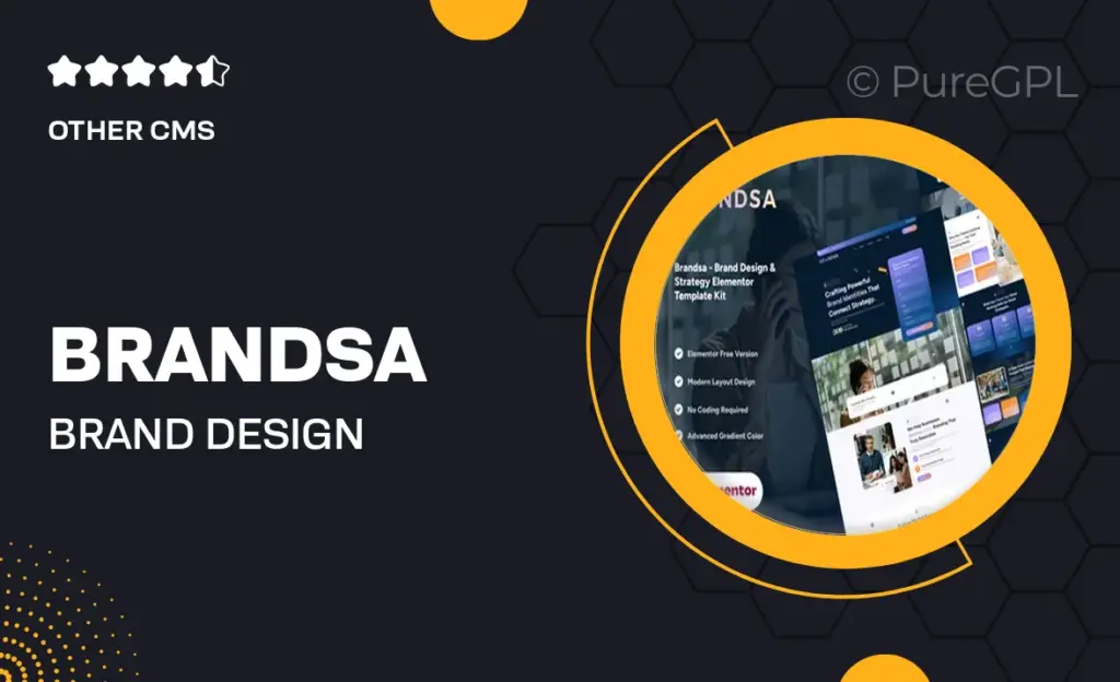 Brandsa – Brand Design & Strategy Elementor Template Kit 43 Brandsa – Brand Design & Strategy Elementor Template Kit