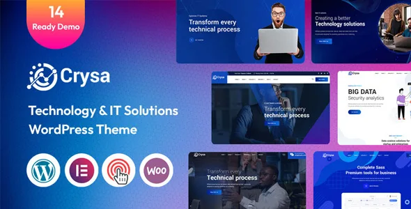 Crysa – IT Solutions WordPress Theme