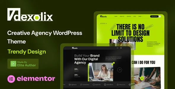Dexolix – Digital Agency WordPress Theme