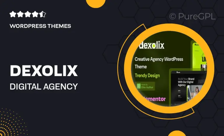 dexolix digital agency wordpress theme