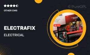 ElectraFix – Electrical Equipment Repair Elementor Template Kit