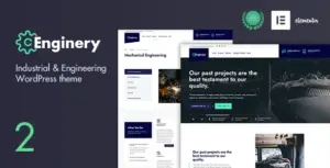 Enginery – Industrial & Engineering WordPress Theme