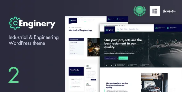 Enginery – Industrial & Engineering WordPress Theme