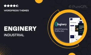 Enginery – Industrial & Engineering WordPress Theme