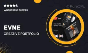 Evne – Creative Portfolio WordPress Theme