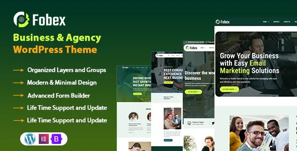 Fobex – Business & Agency WordPress Theme