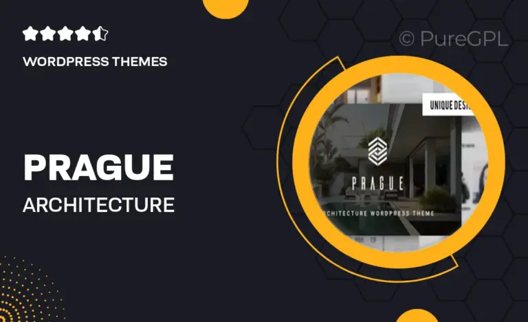 prague architecture wordpress theme