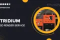 Tridium – 3D Render Service Elementor Template Kit