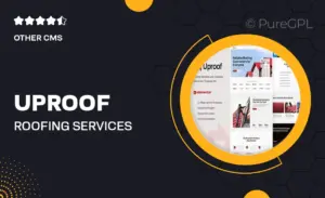 Uproof – Roofing Services & Company Elementor Template Kit