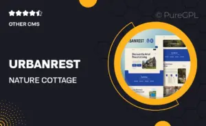 Urbanrest – Nature Cottage Elementor Template Kit