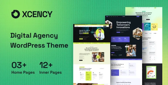 Xcency – Digital Agency WordPress Theme