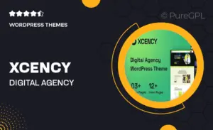 Xcency – Digital Agency WordPress Theme