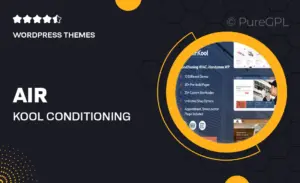 Air Kool – Conditioning HVAC, Handyman WordPress