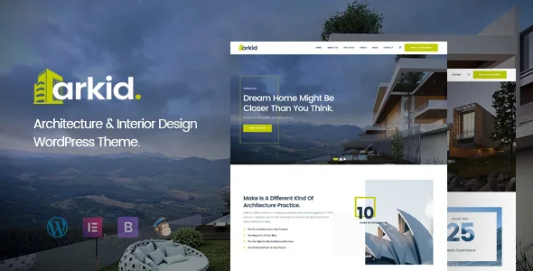 Arkid – Architecture & Interior Design WordPress Theme