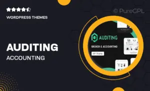 Auditing | Accounting Consultant, Finance WordPress Theme