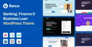 Banca – Banking, Finance & Business Loan WordPress Theme