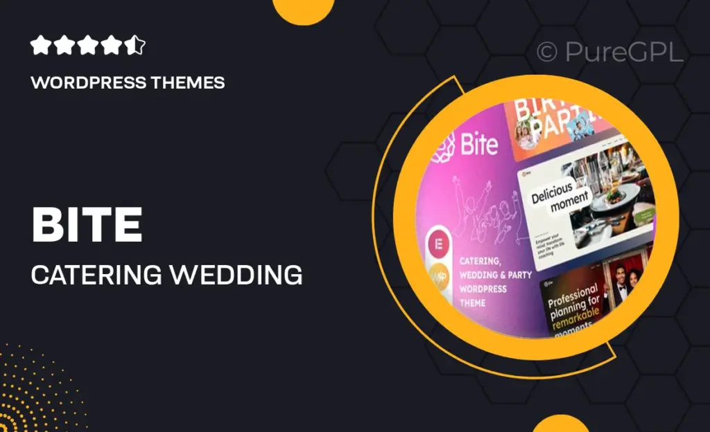 Bite — Catering, Wedding & Party WordPress Theme 44 Bite — Catering, Wedding & Party WordPress Theme