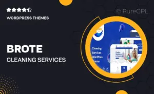 Brote – Cleaning Services WordPress Theme