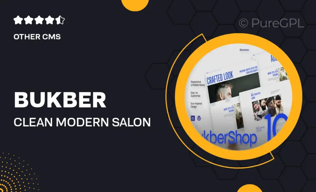 Bukber – Clean Modern Salon & Barbershop Elementor Template Kit 32 Bukber – Clean Modern Salon & Barbershop Elementor Template Kit