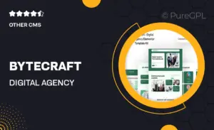 Bytecraft – Digital Agency Elementor Template Kit