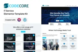 Codecore – IT Service Elementor Template Kit