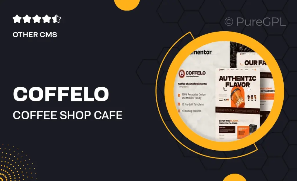Coffelo – Coffee Shop Cafe Elementor Template Kit 57 Coffelo – Coffee Shop Cafe Elementor Template Kit