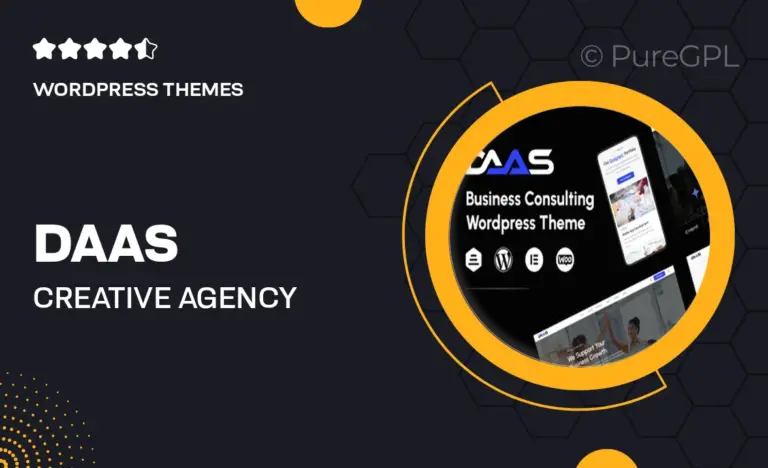 daas creative agency wordpress
