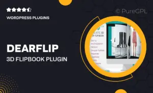 DearFlip 3D Flipbook Plugin ( dFlip )