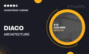 Diaco – Architecture & Interior Design Elementor WordPress Theme