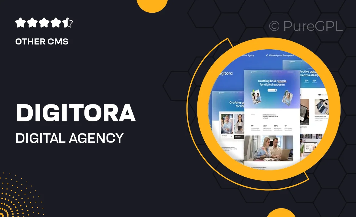 Digitora – Digital Agency Elementor Pro Template Kit