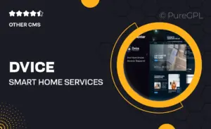Dvice – Smart Home Services Elementor Template Kit