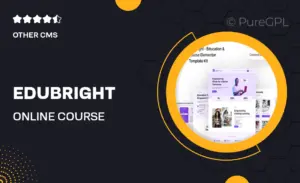 Edubright – Online Course & Education Elementor Template Kit