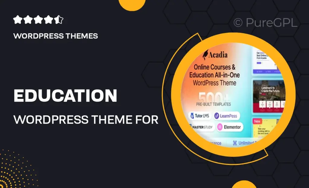 Education WordPress Theme For University & Online Course – Acadia 43 Education WordPress Theme For University & Online Course – Acadia