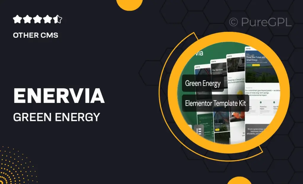 Enervia – Green Energy Elementor Template Kit 53 Enervia – Green Energy Elementor Template Kit