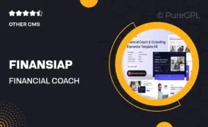 FinanSiap – Financial Coach & Consulting Elementor Pro Template Kit