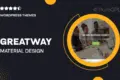 Greatway – Material Design WordPress Theme