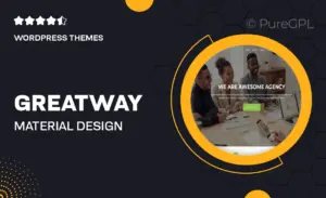 Greatway – Material Design WordPress Theme