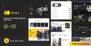 Hai – Elementor Agency WordPressTheme