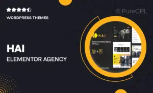 Hai – Elementor Agency WordPressTheme