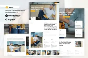 Handy – Handyman & Home Repair Service Elementor Template Kit