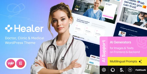 Healer – Doctor, Clinic & Medical WordPress Theme
