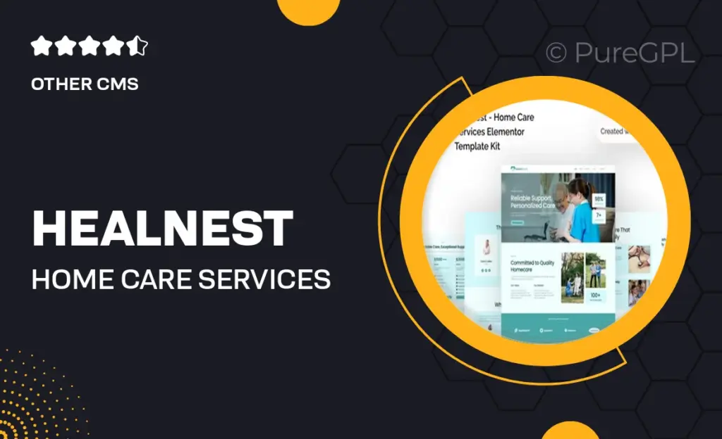 Healnest – Home Care Services Elementor Template Kit 16 Healnest – Home Care Services Elementor Template Kit